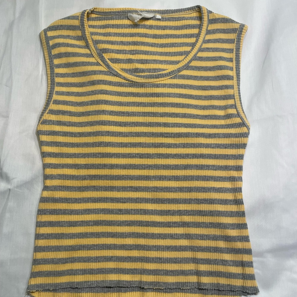 stripped tank top